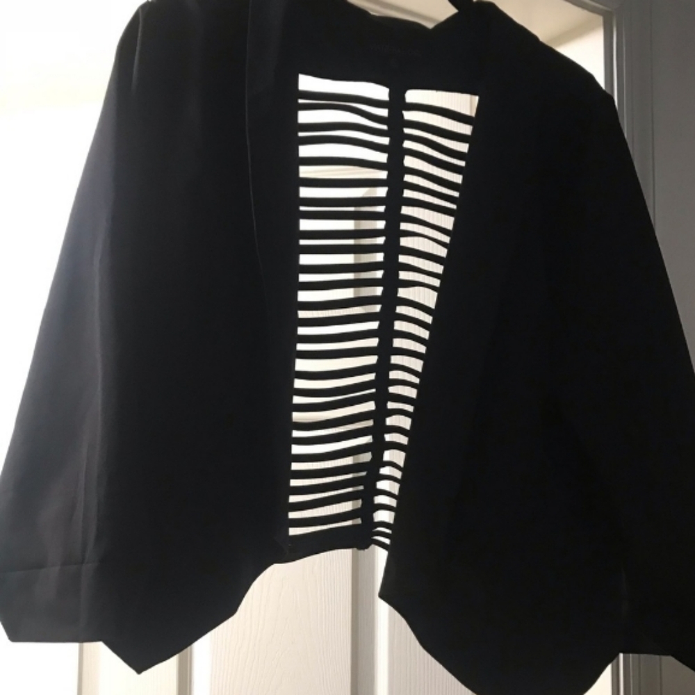 XL Juniors cut out lattice strappy ladder blazer